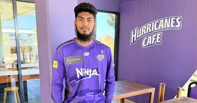 হোবার্ট হ্যারিকেন্সের হয়ে বিগ ব্যাশে অভিষেক হতে চলেছে রিশাদ হোসেনের